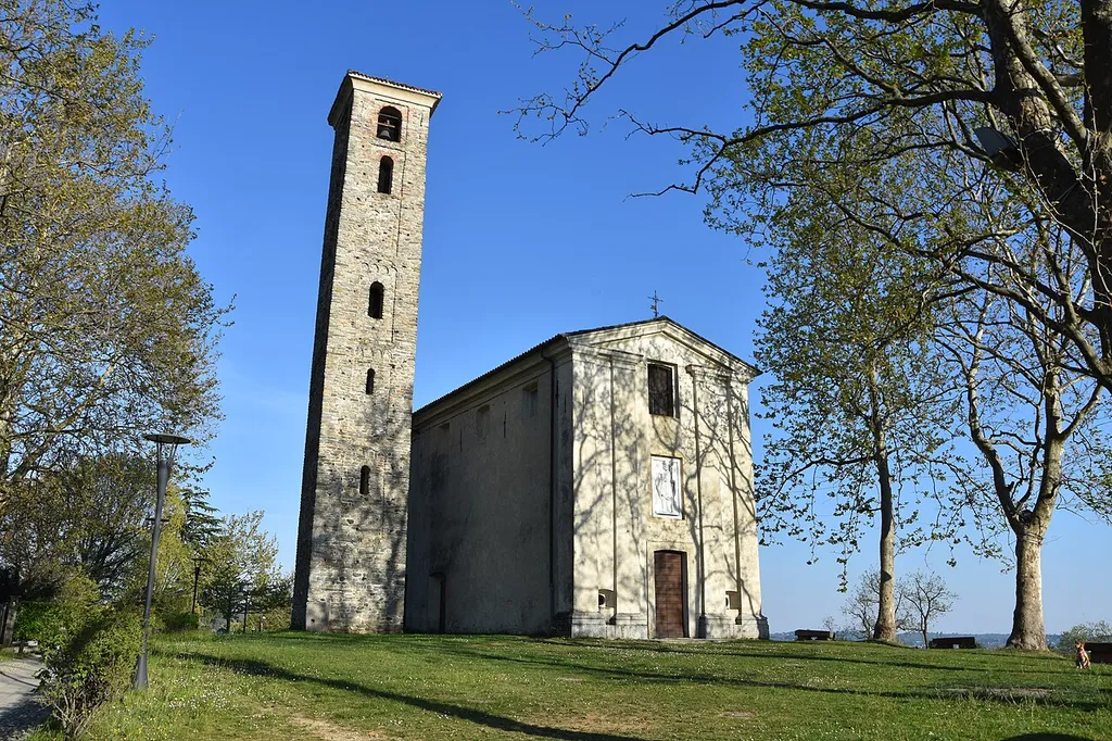 La chiesa di sant'Eusebio a Casciago, in provincia di Varese.