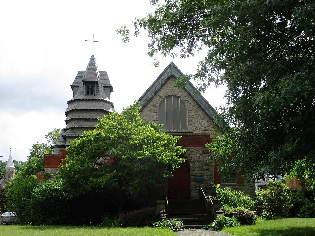 The Church of the Good Shepherd in the Hazelwood neighborhood of Pittsburgh