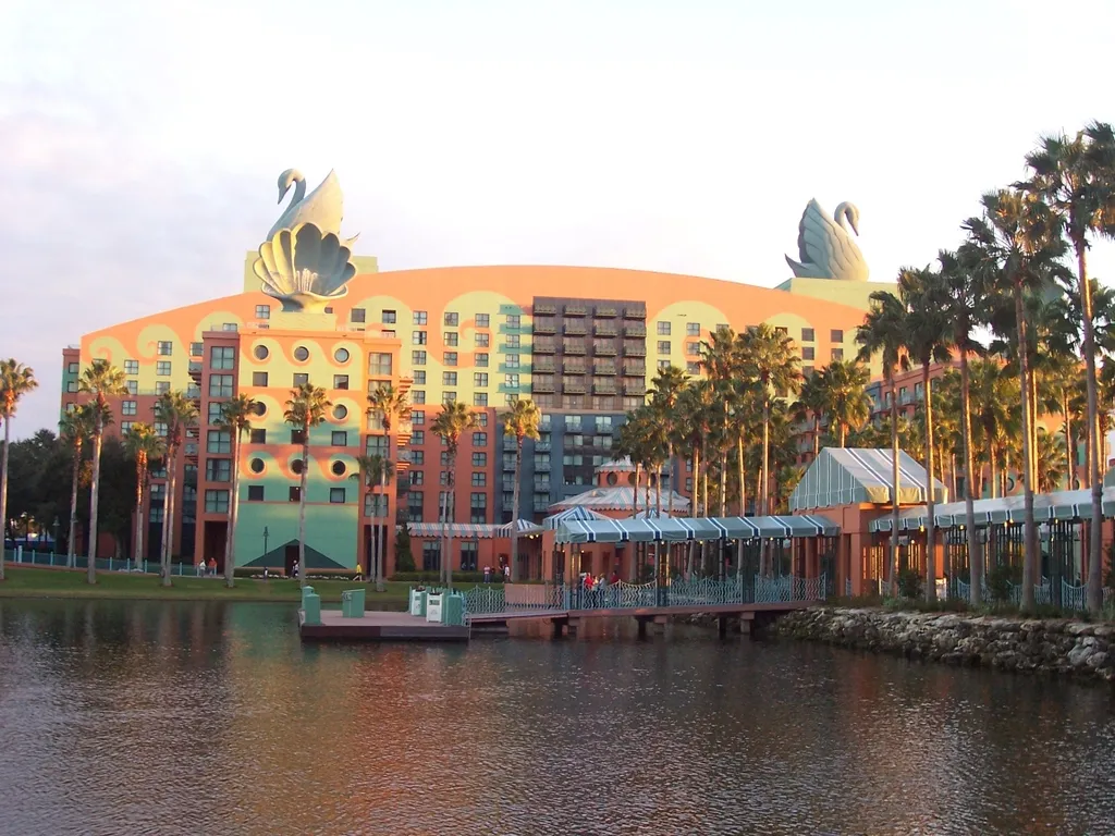 Swan Hotel, Walt Disney World, Lake Buena Vista, Florida.