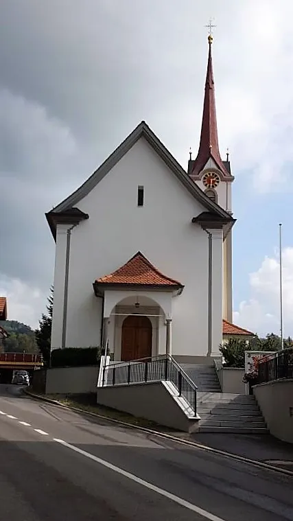 Allenwinden, Kanton Zug, Schweiz - Kirche St. Wendelin