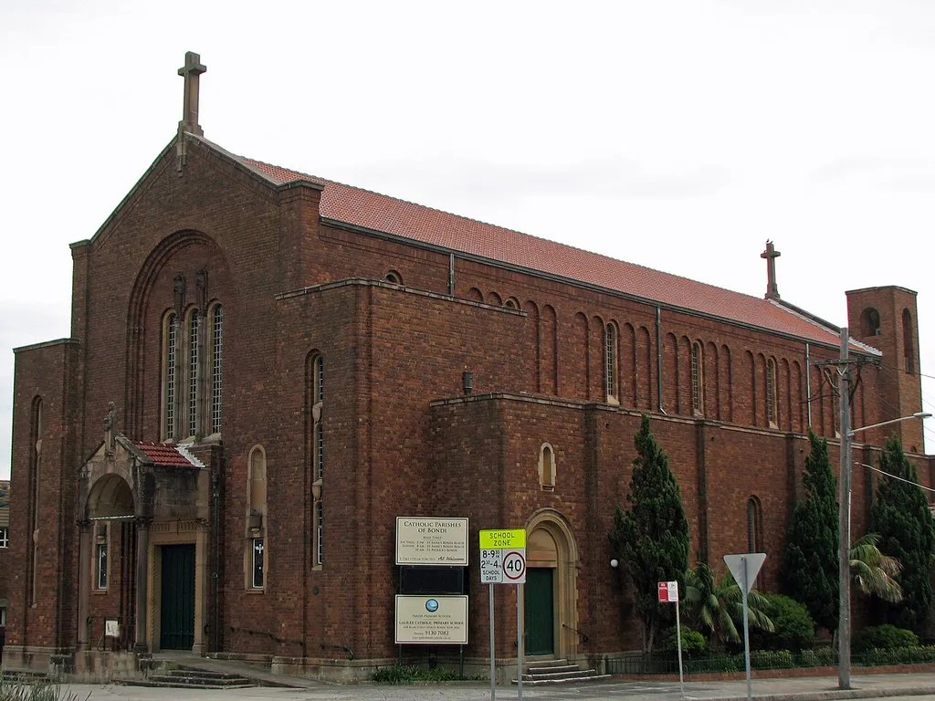 St Anne's Catholic Church, 60 Blair Street, Bondi, New South Wales.