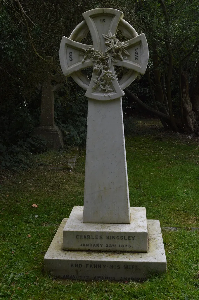 Grave of Charles Kingsley at the Church of St Mary