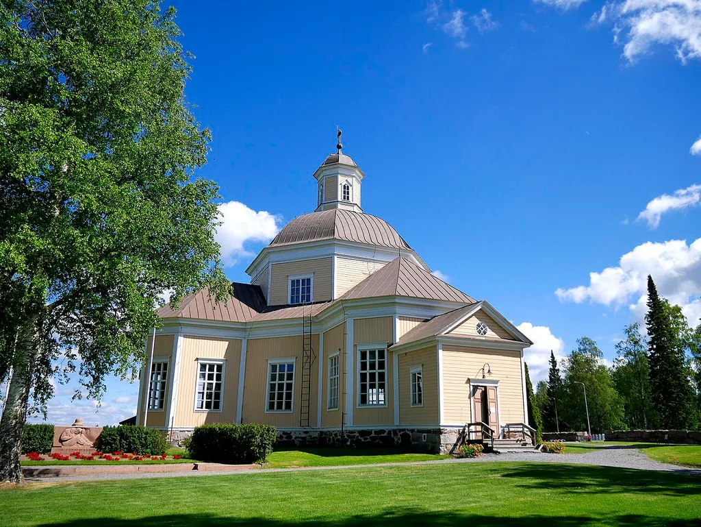 Nedervetil Church, Finland.
