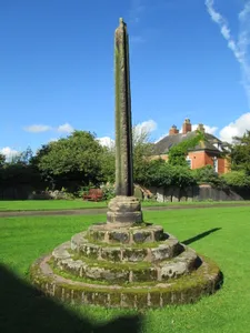 Cross in Rocester churchyard