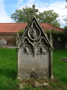 Tomb Of Charlotte And Henry Cain In The Churchyard Of St Peter's Church