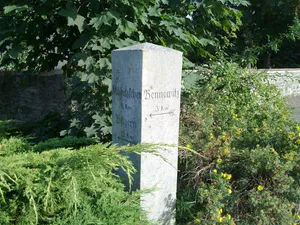 distance marker Kirche Beckwitz