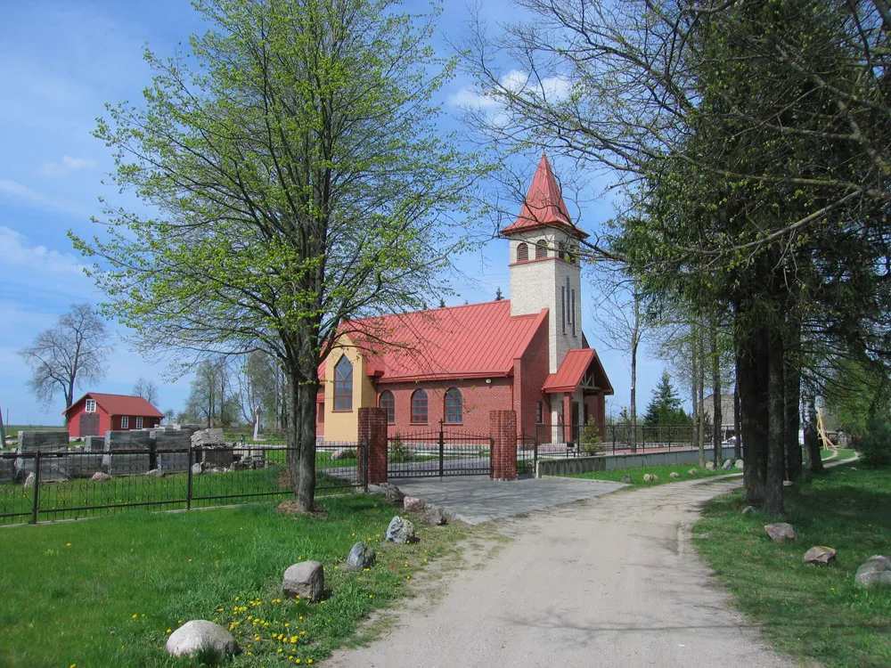 St. Peter church in Patilčiai, Marijampole district, Lithuania
