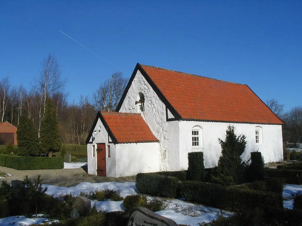 Venø Kirke på Limfjordsøen Venø.