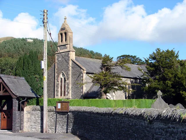St Afan's parish church, Llanafan, Ceredigion