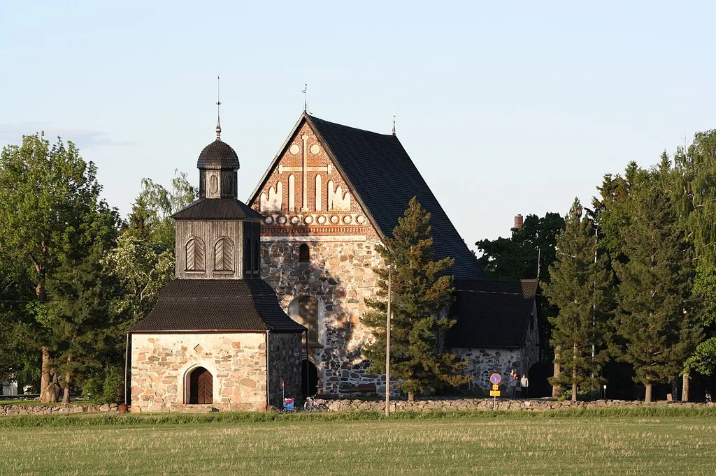 Sipoo old church, Sipoo, Finland.