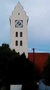 St Bartholomew Church in Oberstimm, Germany
