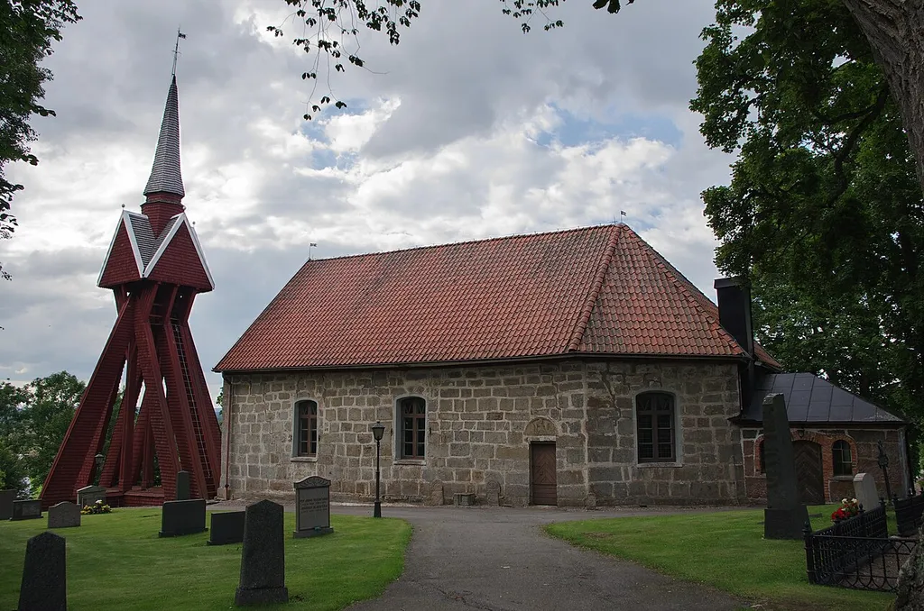 Velinga church in Västergötland, Sweden.