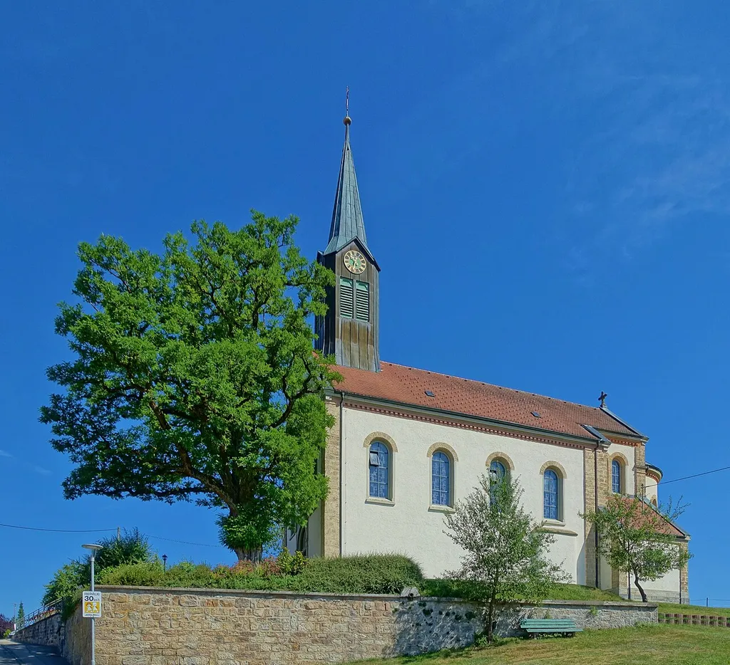 Kirche St Nikolaus in Wellendingen