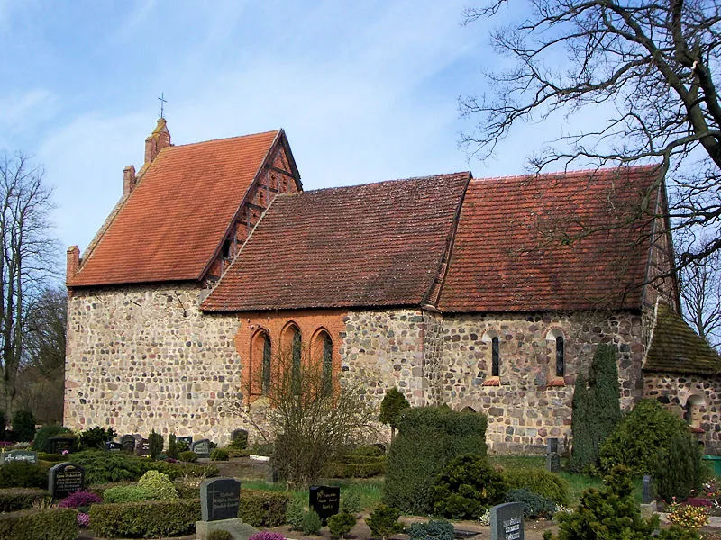 Kirche in Frauenmark, Landkreis Parchim