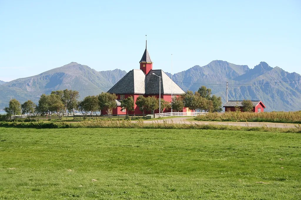 Bø church in Nordland county, Norway