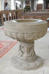 Baptismal font of Stadtkirche Zur Unserer Lieben Frauen (Heldburg)