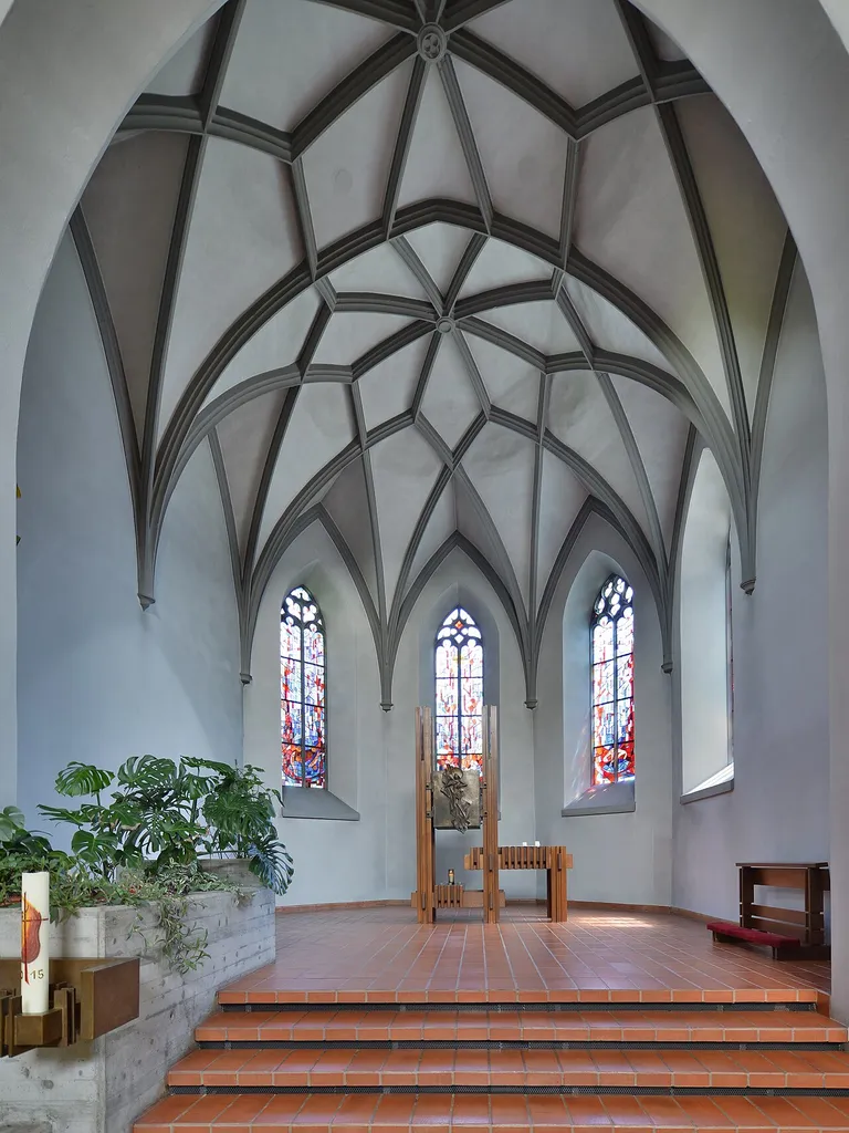 Pfarrkirche hl. Luzius, in Göfis bei Feldkirch in Vorarlberg.
