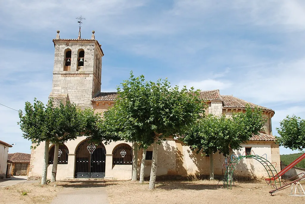 Revilla de Collazos Church of San Andrés (Palencia, Castile and León).