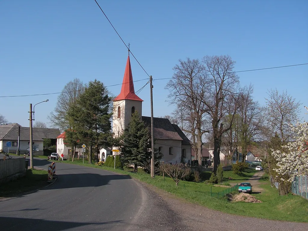 Obec Třebětín v okrese Kutná Hora.