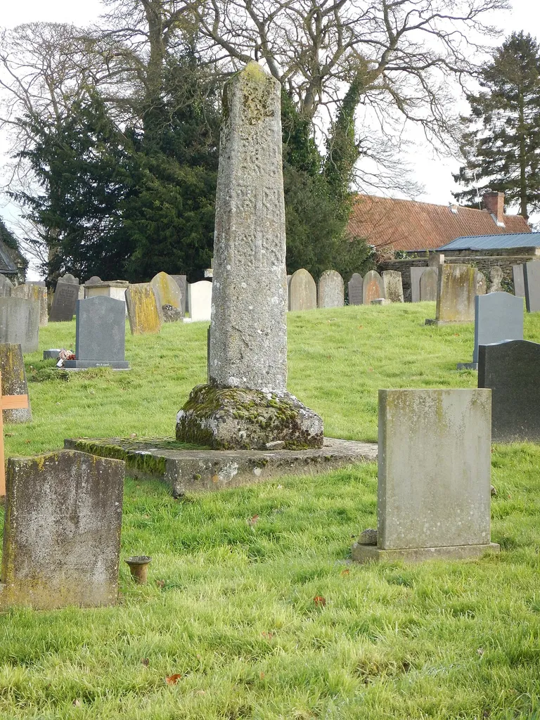 Saxon cross, Stoke Rochford churchyard.