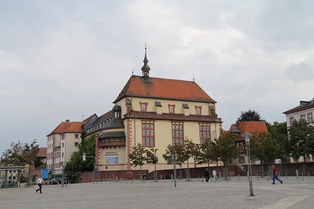 en:Aschaffenburg, Jesuits' church, today used as a municipal art gallery