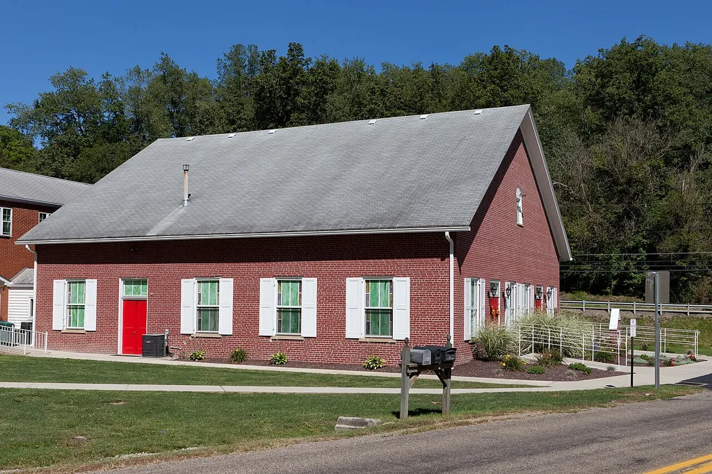 Mingo Creek Presbyterian Church and Churchyard, Junction of Pennsylvania Route 88 and Mingo Church Road, northwest of Courtney Union Township