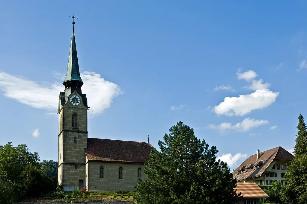 Reformierte Kirche in Heimiswil Kt. Bern, erbaut 1703