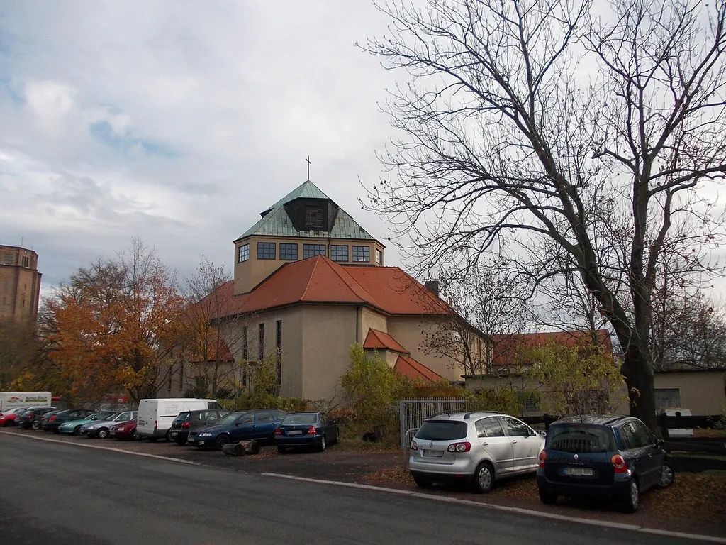 Franciscan monastery with Trinity Church in Halle/Saale (Saxony-Anhalt)