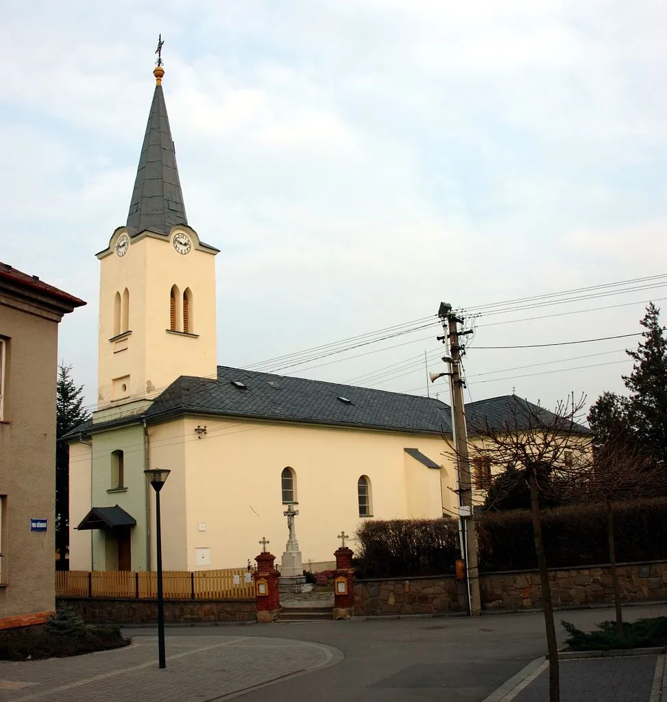 kostel sv. Jana Křtitele, Mokré Lazce