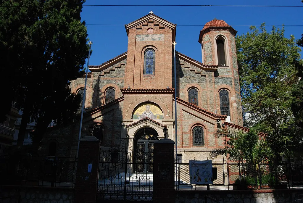 Saint John Chrysostom Church in Thessaloniki, Greece.