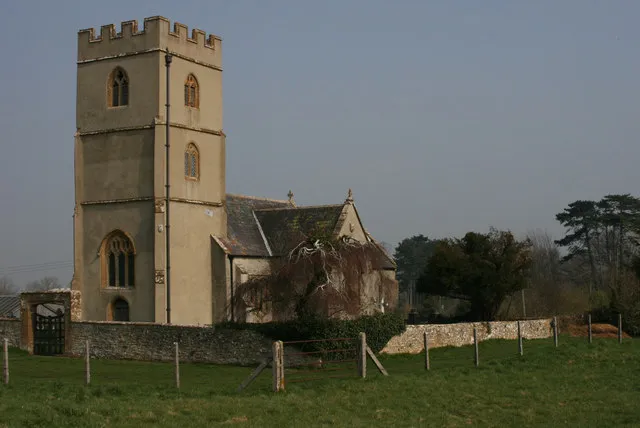 St Michael's parish church, Orchard Portman, Somerset, seen from the southwest