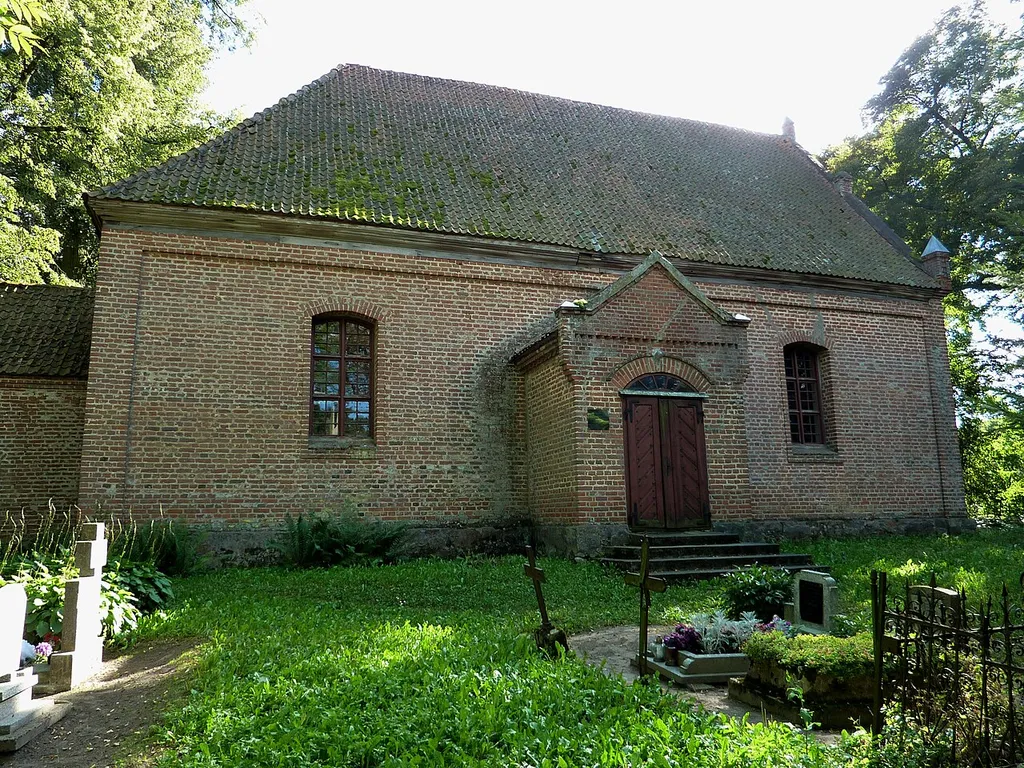 Lutheran church in Łęguty / Poland