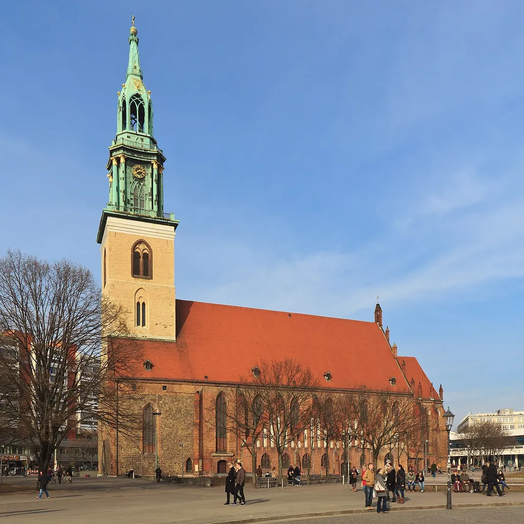 Saint Mary Church in Berlin-Mitte, Germany