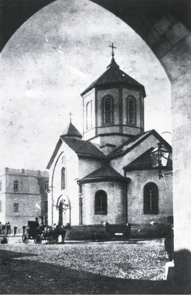 St Nicolas church in Baku, XIX century