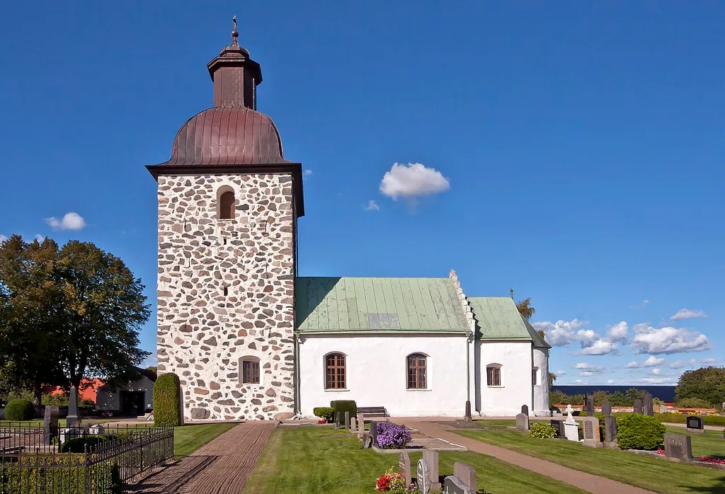 Gustav Adolfs kyrka i Viby utanför Kristianstad.