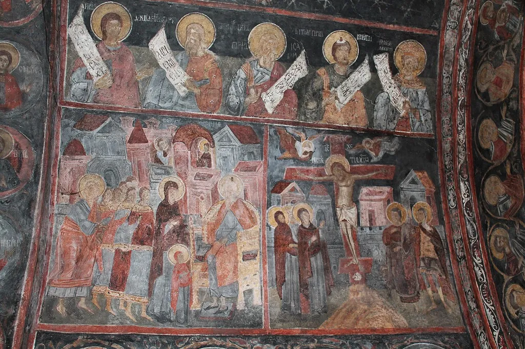 Frescos from the St. Panteleimon Church in Vidin, Bulgaria