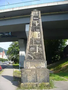 monument to Gebirgsverein für die Böhmische Schweiz