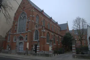 Dominican church and convent and interior garden