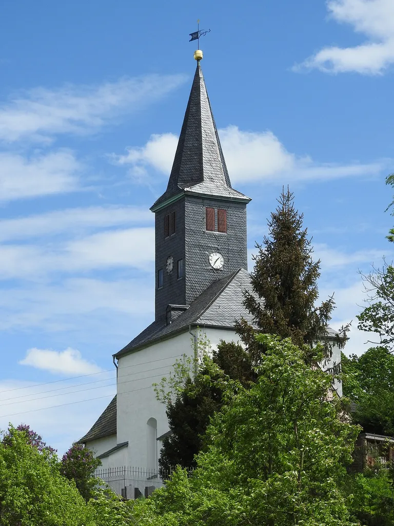 Kirche in Haselbach, Rückersdorf, Thüringen