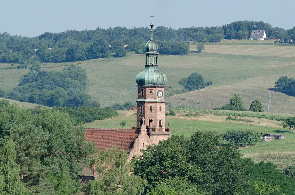 Oberbessenbach, Katholische Pfarrkirche St Ottilia und St Stephan