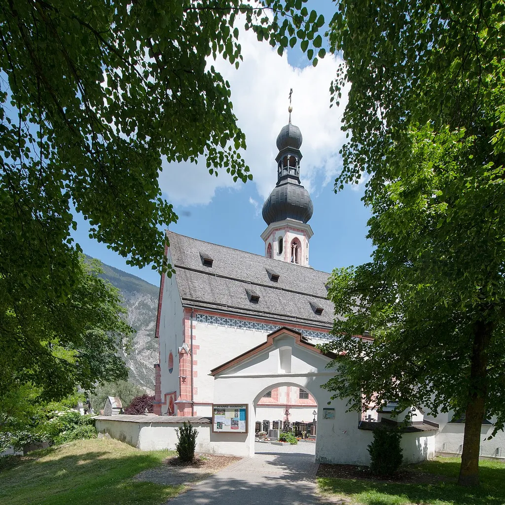 Wiki takes Nordtiroler Oberland: Haiming, Kath. Pfarrkirche hll. Chrysanth und Daria