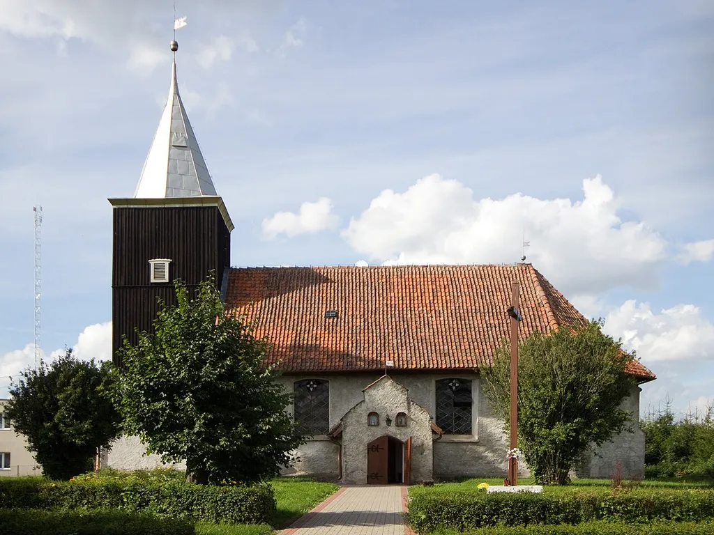 Church, Wojciechy, gmina Bartoszyce, powiat bartoszycki, Warmian-Masurian Voivodeship