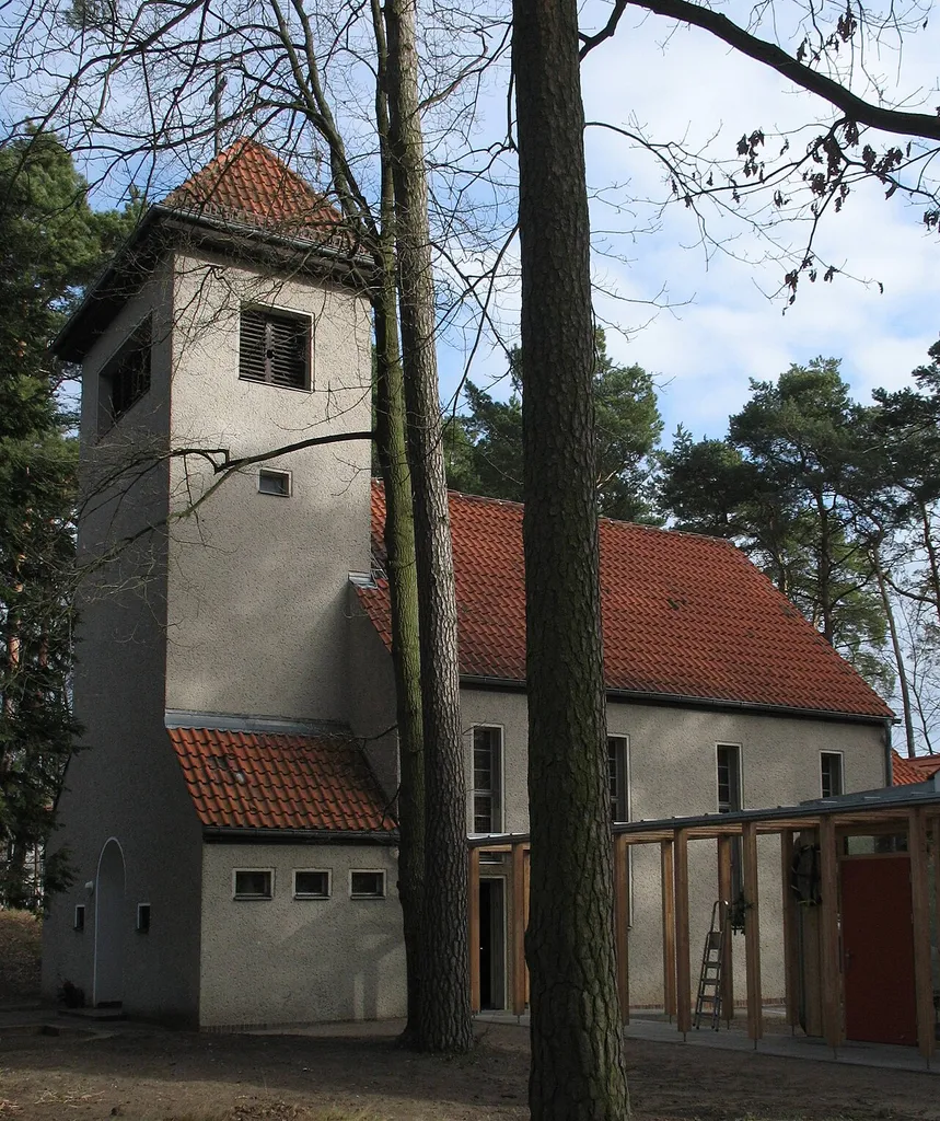 Church in Bergfelde (in Hohen Neuendorf) in Brandenburg, Germany