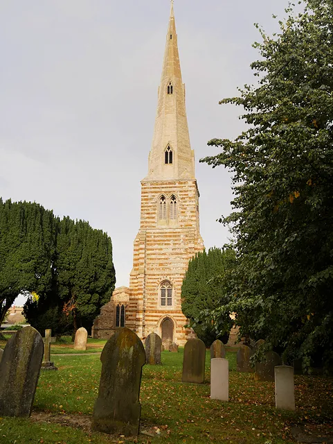 St Katharine's parish church, Irchester, Northamptonshire, seen from the west