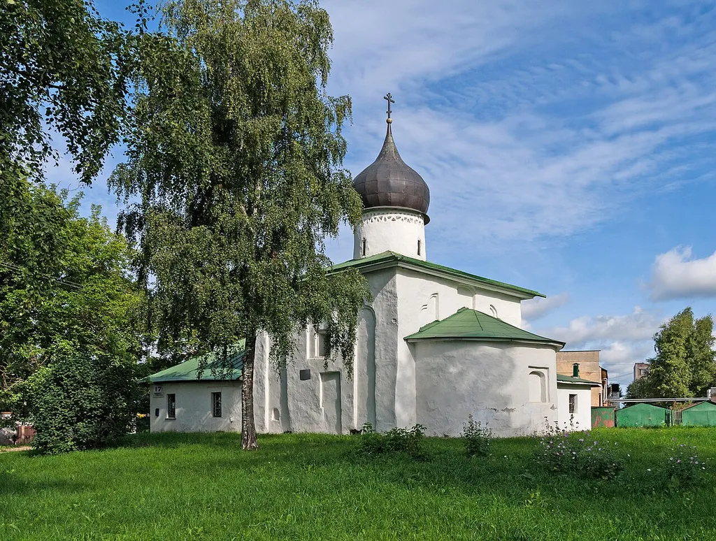 Saint Nicholas church ot Kamennoi Ogrady, XV-XVI c, Pskov