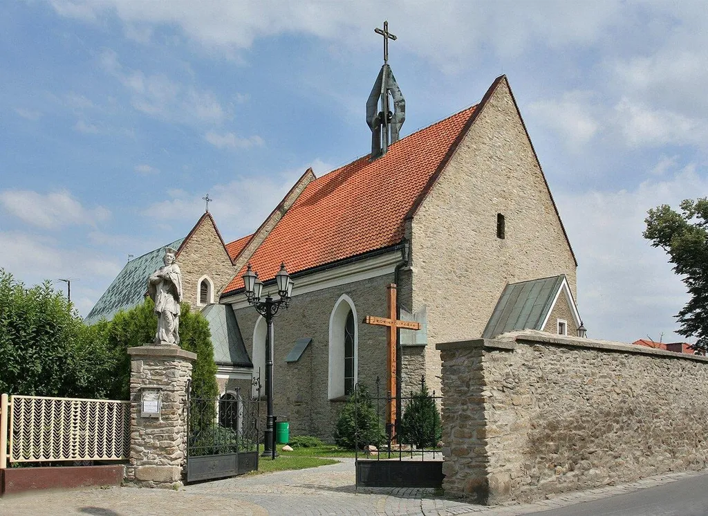 Dawny kościół ewangelicki przejęty przez katolików.