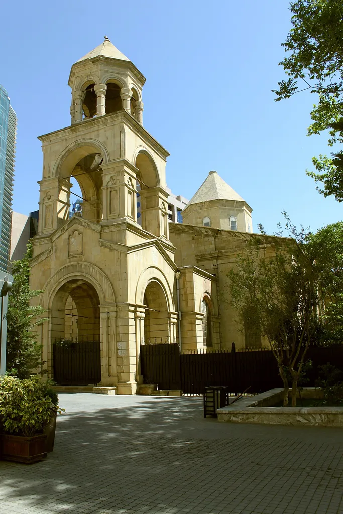 Armenian church of Saint Gregory the Illuminator in Baku