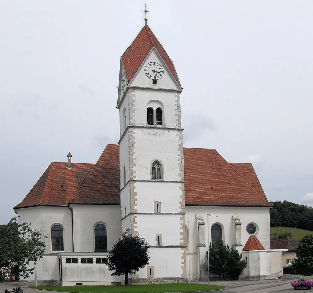 L'église Saint-Pierre-et-Paul de Boncourt, Suisse