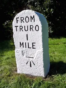 Milestone Circa 50M North-East Of Railway Bridge