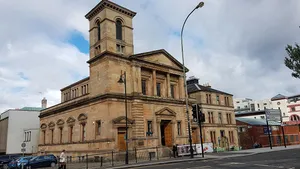 Cowcaddens Free Church and Hall, 30, 32, 34 Mcphater Street, Glasgow